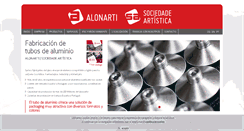 Desktop Screenshot of alonarti.com